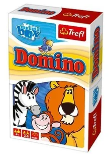 TREFL 00662 DOMINO - MINI BOX Gra NEW - Gry planszowe - miniaturka - grafika 1