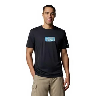 Columbia Zero Rules Light SS Graphic Crew Koszulka Męska - Koszulki męskie - miniaturka - grafika 1