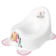 Nocniki - Nocnik antypoślizgowy biały Disney księżniczki dla dziewczynki Keeeper - miniaturka - grafika 1