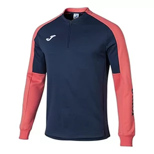 Joma Męska bluza Eco Championship, granatowa, pomarańczowa (Neonorange), XXL - Bluzy męskie - miniaturka - grafika 1