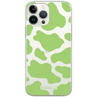 Etui i futerały do telefonów - Etui do Apple IPHONE 14 PRO Zwierzęta 007 Babaco Nadruk częściowy Zielony - miniaturka - grafika 1