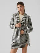 Marynarki i żakiety damskie - Vero Moda Marynarka 10297492 Czarny Regular Fit - miniaturka - grafika 1