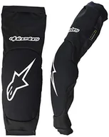 Akcesoria motocyklowe - Alpinestars Męski ochraniacz na łokcie Paragon Plus, czarny biały, S - miniaturka - grafika 1