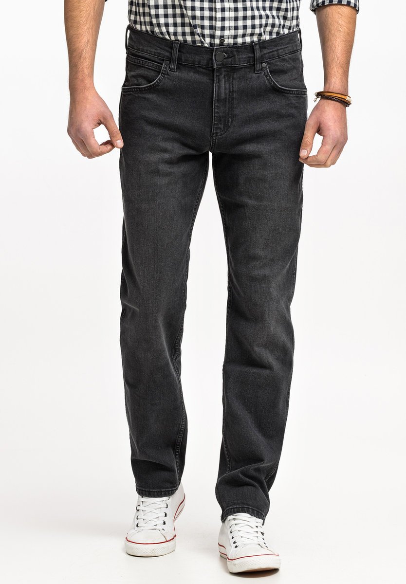 Męskie spodnie jeansowe proste Wrangler GREENSBORO W31 L34