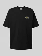 Koszulki męskie - T-shirt z detalem z logo - miniaturka - grafika 1
