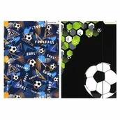 Teczki i skoroszyty - Starpak Teczka z gumką A4 Football 553549 - miniaturka - grafika 1