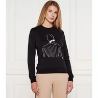 Bluzy damskie - Karl Lagerfeld Bluza Karl Lagerfeld x Jorge Parra Regular Fit - miniaturka - grafika 1