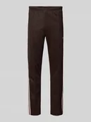 Spodnie sportowe męskie - Spodnie dresowe z elastycznym ściągaczem - miniaturka - grafika 1