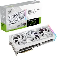 Karty graficzne - Asus GeForce RTX 4080 ROG-STRIX-RTX4080-16G-WHITE 16GB GDDR6X 256bit 2xHDMI+3xDP PCIe4.0 - miniaturka - grafika 1