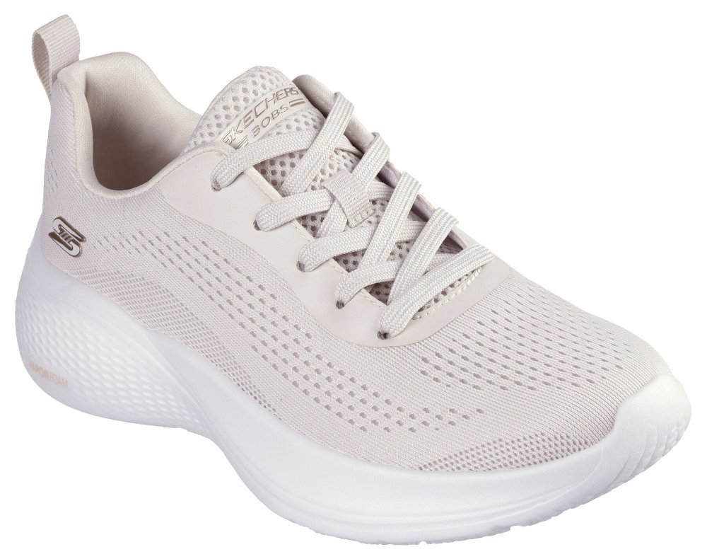 SKECHERS DAMSKIE BEŻOWE BUTY SPORTOWE BOBS Sport Infinity 38