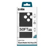 Etui i futerały do telefonów - SBS Instinct do Xiaomi Note 14C/POCOC75 Czarny - miniaturka - grafika 1