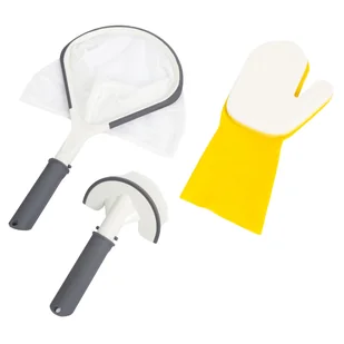 Aquafun Lay-Z-Spa 3-częściowy zestaw do czyszczenia basenu, 58421 - Akcesoria do basenów - miniaturka - grafika 1
