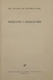 Inżynieria chemiczna Mieszanie i mieszalniki - Chemia - miniaturka - grafika 1