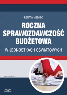 Roczna sprawozdawczość budżetowa w jednostkach oświatowych - E-booki - prawo - miniaturka - grafika 1