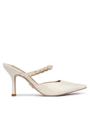 Klapki i japonki damskie - Steve Madden Klapki Brecki-P 11003668 Biały - miniaturka - grafika 1