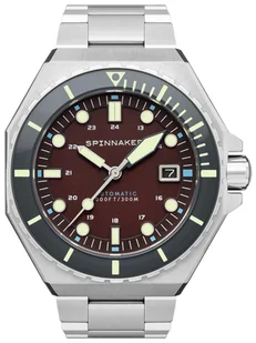 Zegarek Zegarek Spinnaker SP-5081-AA DUMAS BORDEAUX - Zegarki męskie - miniaturka - grafika 1