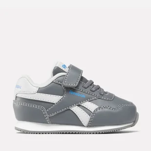 Buty sportowe chłopięce na rzepy Reebok Royal Cl Jog 100075173 22 Szare (1200143261743) - Buty dla chłopców - miniaturka - grafika 1