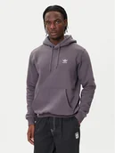 Bluzy męskie - adidas Bluza Trefoil Essentials JW1063 Szary Regular Fit - miniaturka - grafika 1