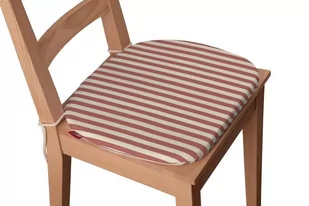 Dekoria Siedzisko Bartek na krzesło czerwono białe pasy 1,5cm) 40 × 37 × 2,5 cm Quadro 220-136-17 - Meble modułowe i akcesoria - miniaturka - grafika 1