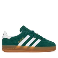 Buty dla chłopców - Sneakersy adidas Gazelle Indoor IH9134 Zielony - miniaturka - grafika 1