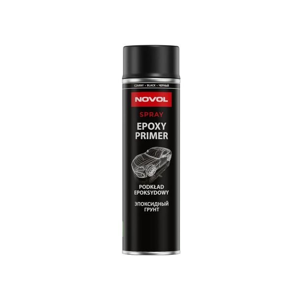 NOVOL Podkład epoksydowy SPRAY EPOXY PRIMER BLACK Czarny 500ml