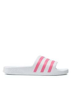 adidas Klapki adilette Aqua GZ5237 Biały - Klapki i japonki damskie - miniaturka - grafika 1