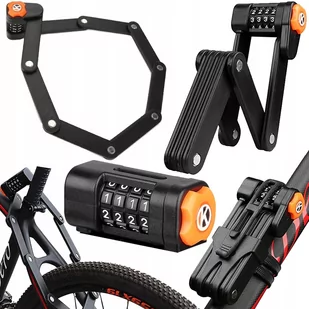 Zapięcie Rowerowe Składane Na Szyfr Blokada Szekla - Zabezpieczenia do roweru Zapięcie Rowerowe Składane Na Szyfr Blokada Szekla - Zabezpieczenia do roweru - miniaturka - grafika 1