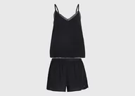 Piżamy damskie - Tommy Hilfiger Piżama UW0UW04368 S Cami & Short PJ Set - miniaturka - grafika 1