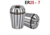 Tuleje - Tuleja zaciskowa ER25 FI 7 tulejka precyzyjna CNC do 0,015 - miniaturka - grafika 1