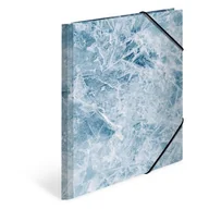 Teczki i skoroszyty - Teczka A3 z gumkami, Lód - miniaturka - grafika 1