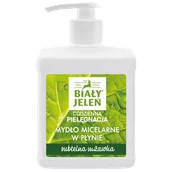 Mydła - Biały Jeleń, mydło micelarne w płynie, Subtelna Mżawka, 500 ml - miniaturka - grafika 1