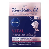 Kremy do twarzy - Vital Promienna Skóra przeciwzmarszczkowy krem na noc 50ml - miniaturka - grafika 1