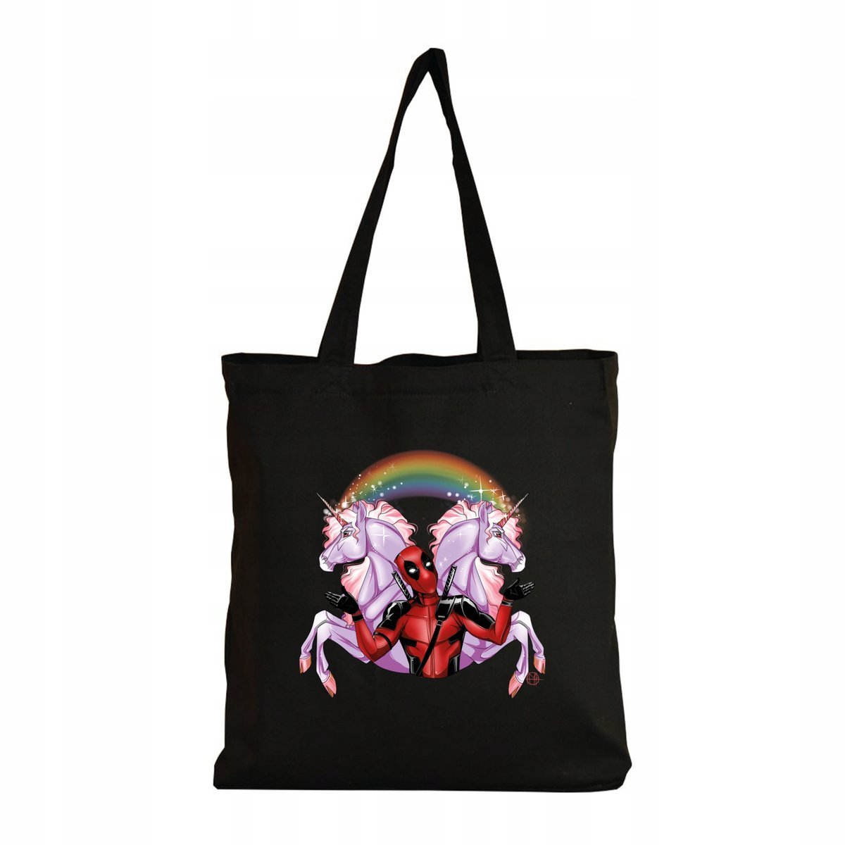 Eko Torba Bawełniana na ramię Zakupy Shopper Torebka Deadpool Unicorn