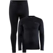 Bielizna sportowa męska - Zestaw dla mężczyzn Craft Core Warm Baselayer Rozmiar: XXL / Kolor: czarny - miniaturka - grafika 1