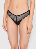 Majtki damskie - Wonderbra Figi brazylijskie WB000B2W Czarny - miniaturka - grafika 1