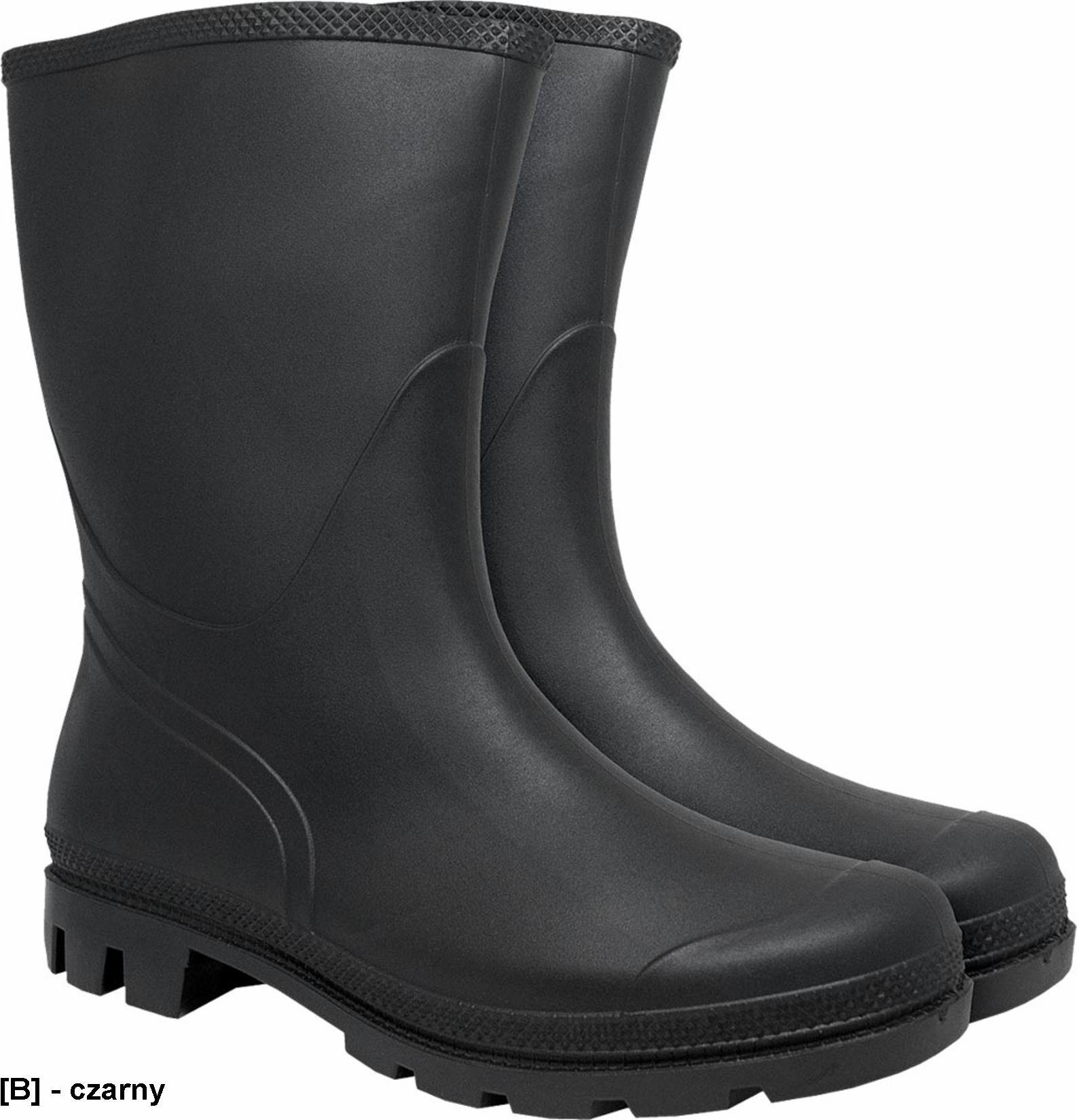 R.E.I.S. BGPCVTRON O4 SRC - wysokie buty zawodowe, wysoka jakość PCV, rozmiar 42