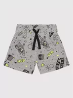 Spodenki damskie - United Colors Of Benetton Szorty sportowe 33AMI0302 Szary Regular Fit - miniaturka - grafika 1