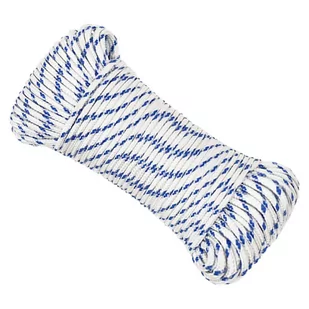 Linka żeglarska, biała, 4 mm, 500 m, polipropylen - Żeglarstwo - miniaturka - grafika 1