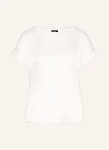 Joop! Bluzka Taila Z Mieszanki Materiałów weiss - JOOP! - Bluzki damskie - miniaturka - grafika 1