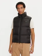 Kamizelki męskie - AFTER LABEL Bezrękawnik Anapa A00001 Czarny Regular Fit - miniaturka - grafika 1