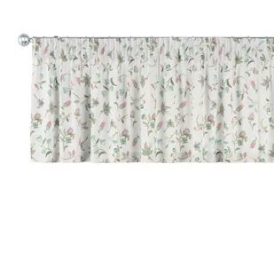 Dekoria Lambrekin na taśmie marszczącej małe kwiaty na jasnym tle 260 × 40 cm Londres 396-122-02 - Zasłony - miniaturka - grafika 1