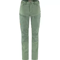 Spodnie rowerowe - Fjällräven Damskie spodnie Abisko Midsummer Zip Off W, zielone (Jade Green-Patina Green), 40 - miniaturka - grafika 1