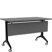 Biurka - Biurko Rozkładane Yumi S Blat Antracyt Unique - miniaturka - grafika 1