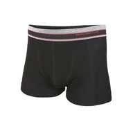 Bielizna sportowa męska - Bokserki męskie Brubeck ACTIVE WOOL BX10870 black - S - miniaturka - grafika 1
