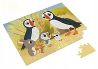 Puzzle - PUZZLE Wyspa Puffinów Puffin Rock + IMIĘ Pudełko 120 el. #6 - miniaturka - grafika 1