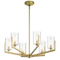 Lampy sufitowe - Lampa Nye quintiesse QN-NYE6-BNB - miniaturka - grafika 1