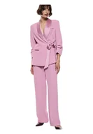 Spodnie damskie - Pantaloni ampi a vita alta Donna Imperial - miniaturka - grafika 1