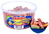 Żelki - Haribo, żelki owocowe Kostki Pixel, kwaśne owoce, 1200g, 150 sztuk - miniaturka - grafika 1