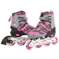 Rolki - Street Rider Łyżworolki, różowe, 35-38 - miniaturka - grafika 1