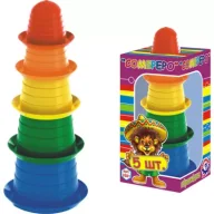 Sortery dla dzieci - Piramidka Sombrero Technok-Maksik - miniaturka - grafika 1